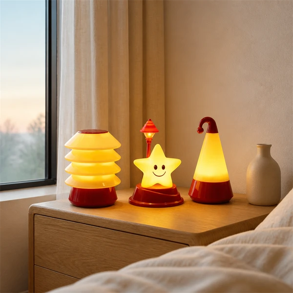 Creative Battery Powered LED Night Light for Bedroom