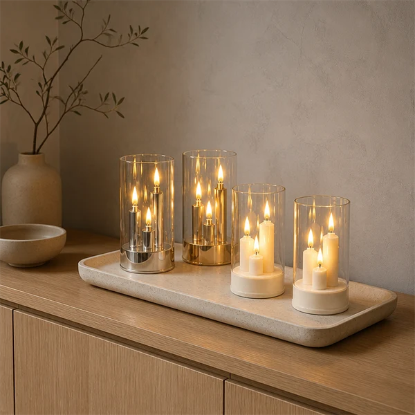 LED Christmas Candle Lights Battery Operated Flickering Flameless